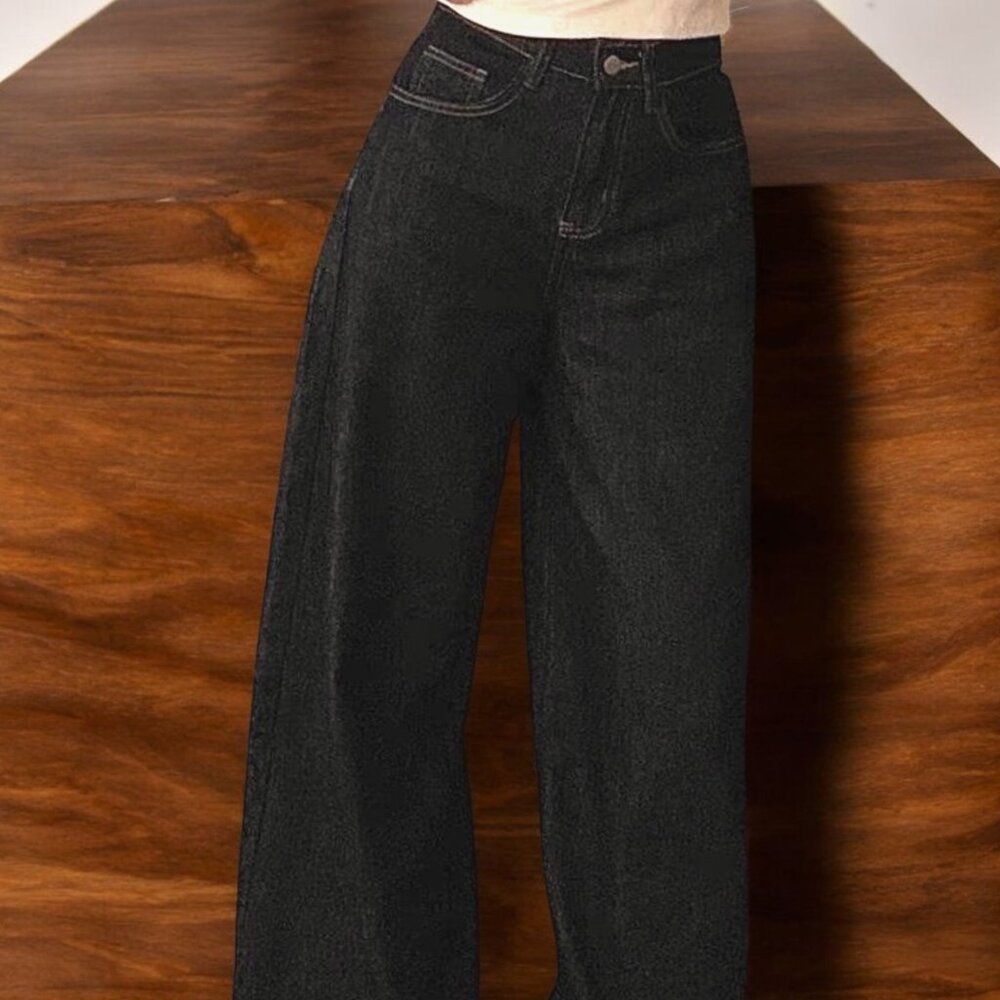 Women's Navy and Blue Jeans